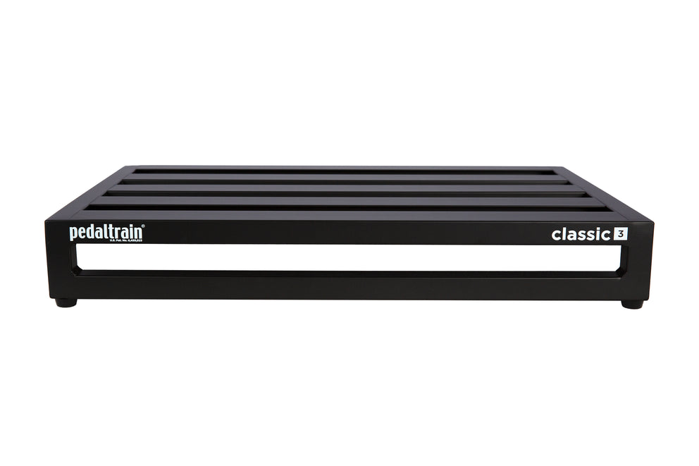 Pedaltrain Classic 3 Tour Case Wheeled Tour Case in Black Honeycomb Finish