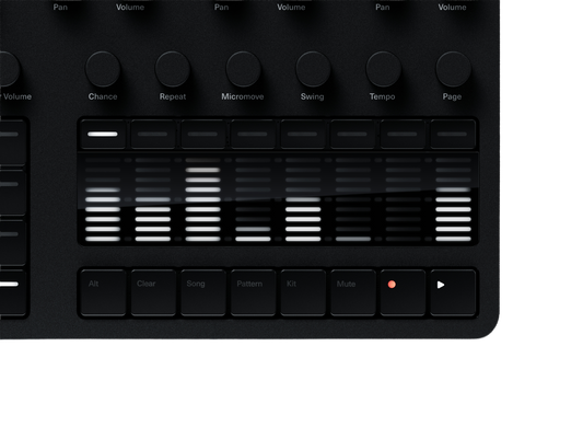 Polyend Drums Hybrid Analogue and Digital Drum Machine - Black