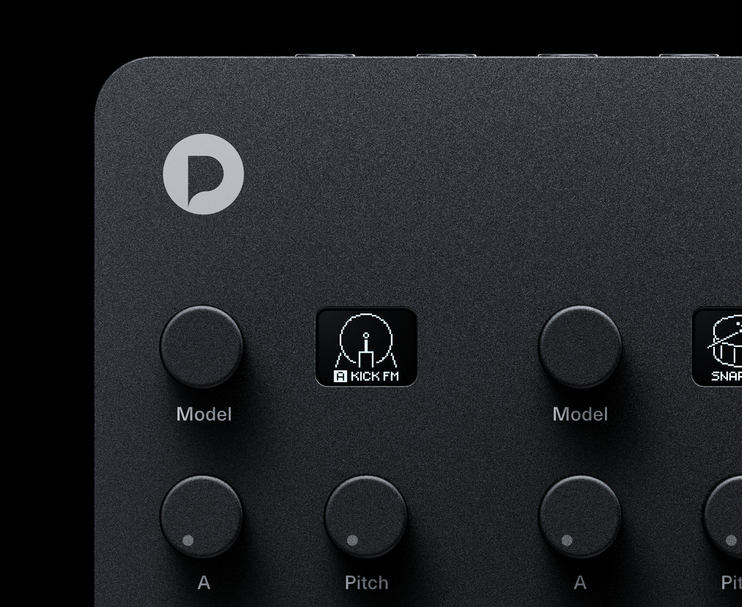 Polyend Drums Hybrid Analogue and Digital Drum Machine - Black