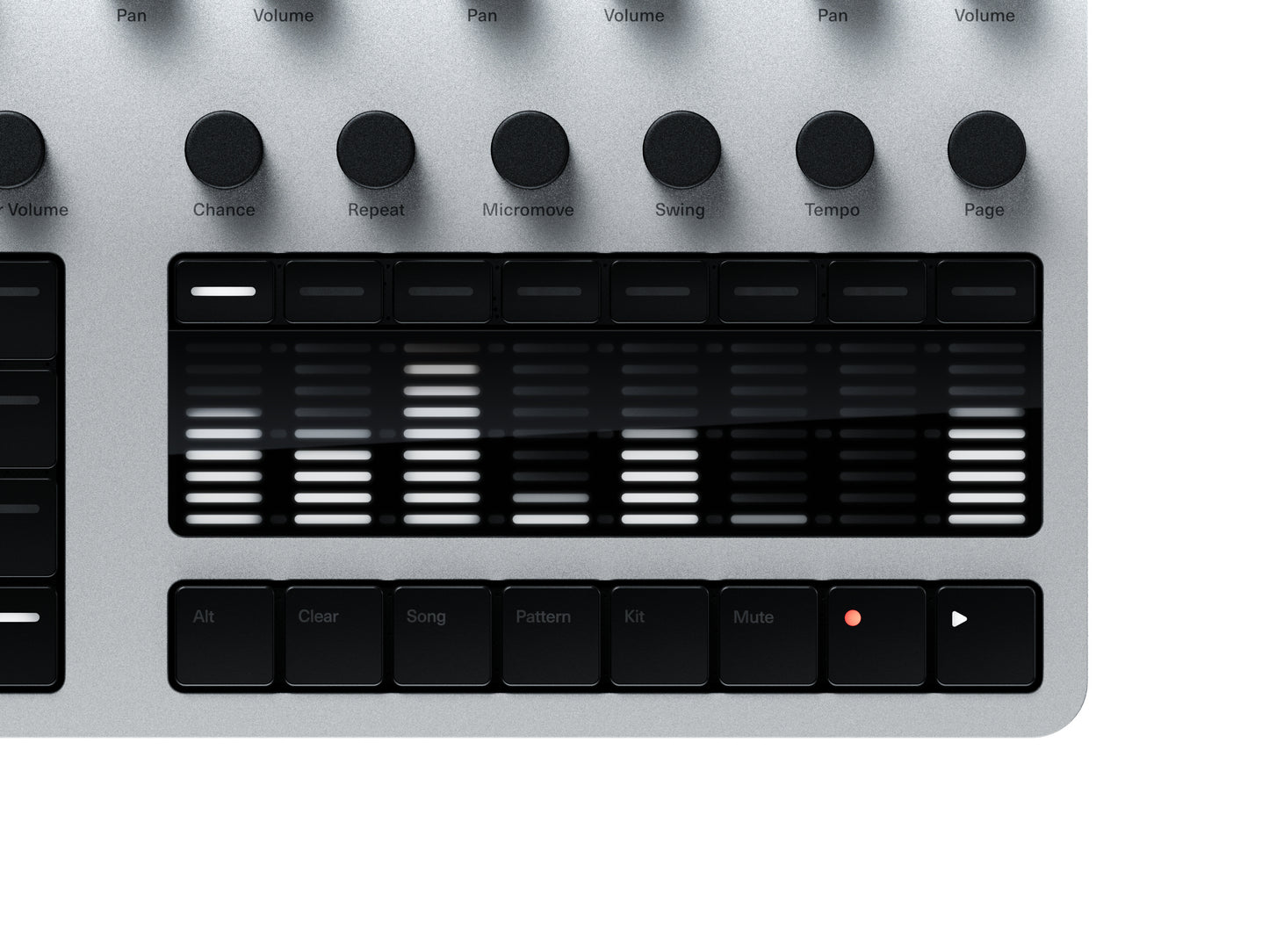 Polyend Drums Hybrid Analogue and Digital Drum Machine - Silver