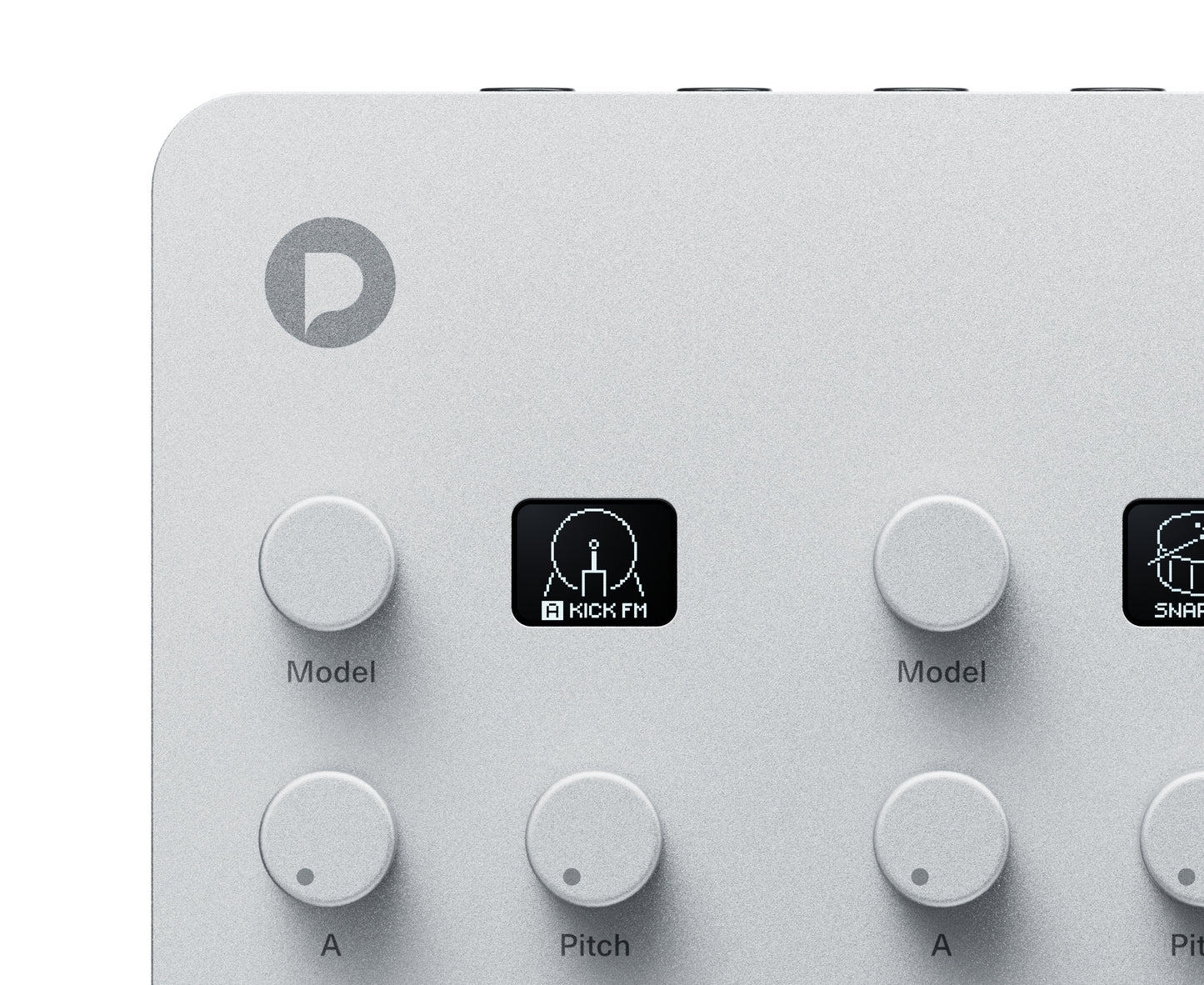 Polyend Drums Hybrid Analogue and Digital Drum Machine - Silver