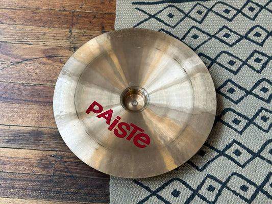 2002 Paiste 18" China Type Cymbal