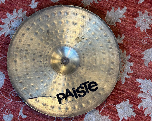 1980s Paiste 20" 200 Ride Cymbal - Made in West Germany