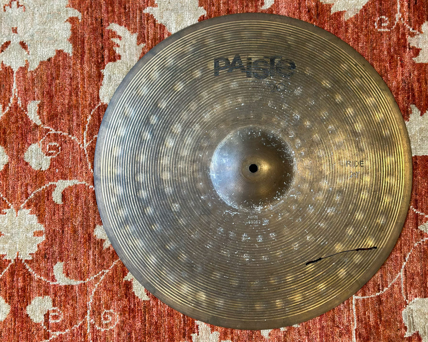 1980s Paiste 20" 200 Ride Cymbal - Made in West Germany