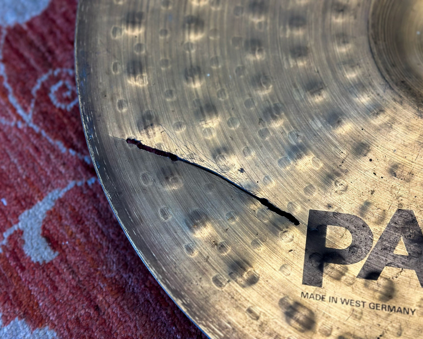 1980s Paiste 20" 200 Ride Cymbal - Made in West Germany