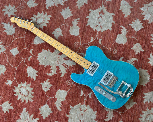 Left-Handed Partscaster Telecaster w/Bigsby & TV Jones Pickups