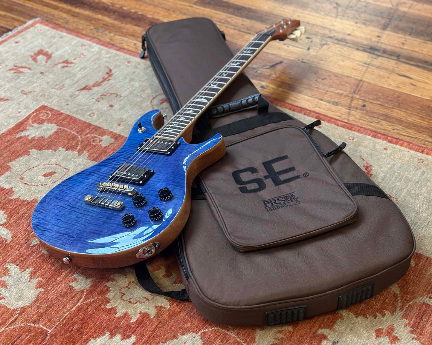 Paul Reed Smith SE McCarty 594 - Faded Flame Blue