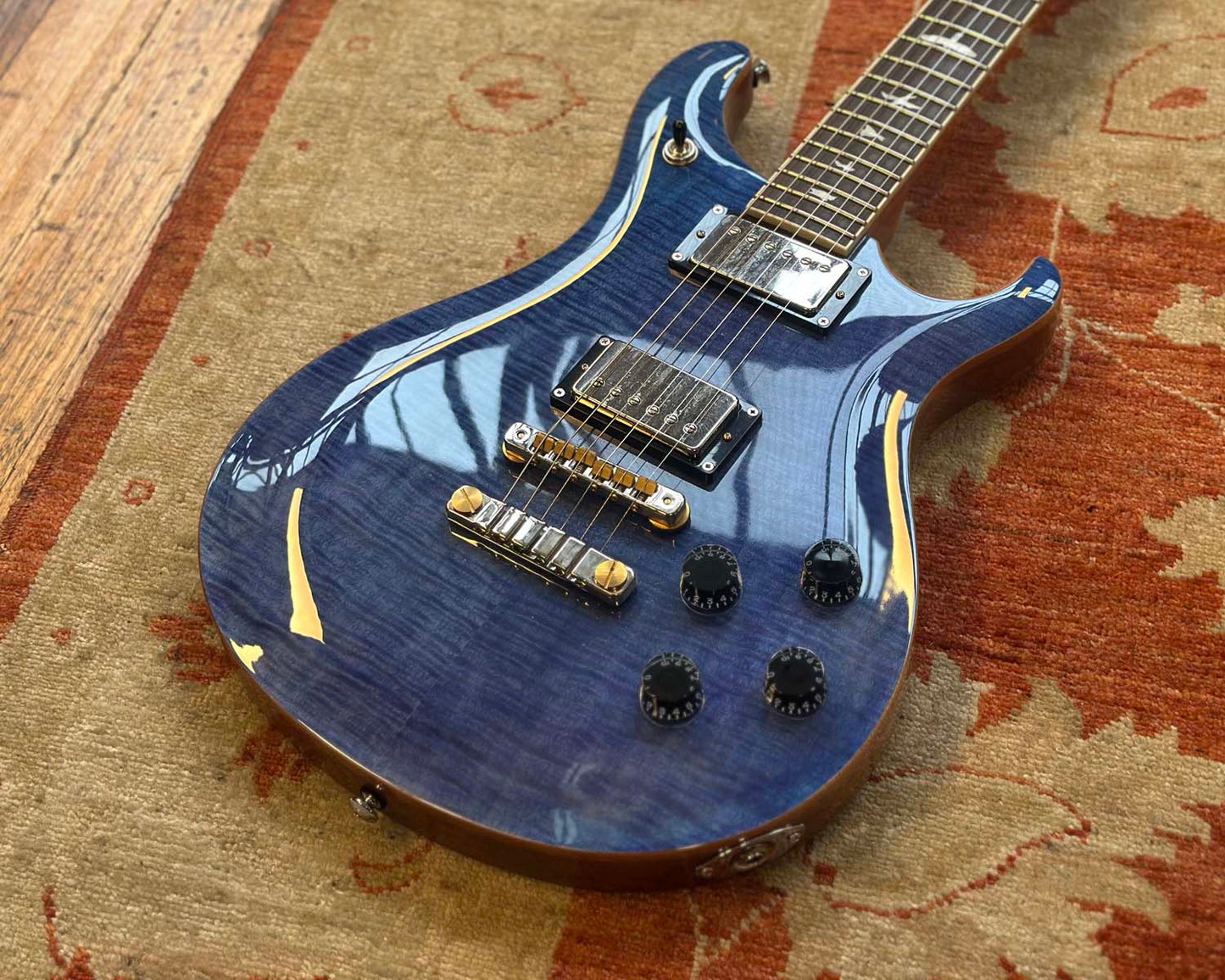 Paul Reed Smith SE McCarty 594 - Faded Flame Blue