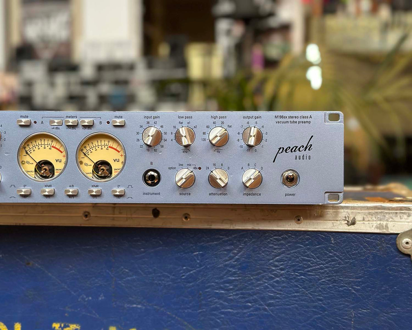 Peach Audio Savannah M196SX Class A 2-Channel Vacuum Tube Preamp