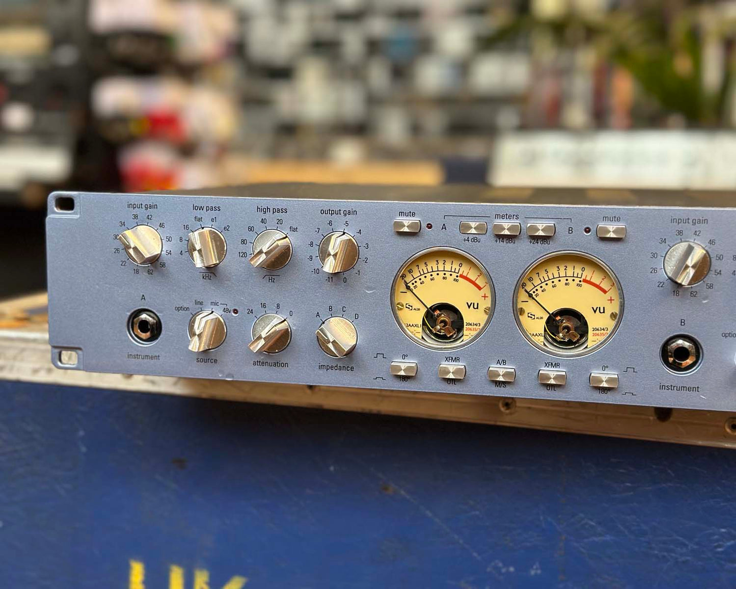Peach Audio Savannah M196SX Class A 2-Channel Vacuum Tube Preamp