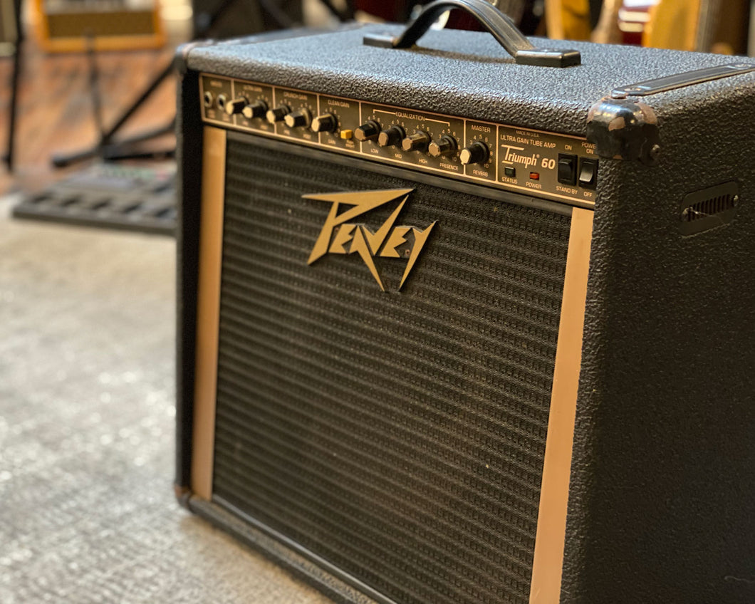 '88 Peavey Triumph 60 USA Valve Combo