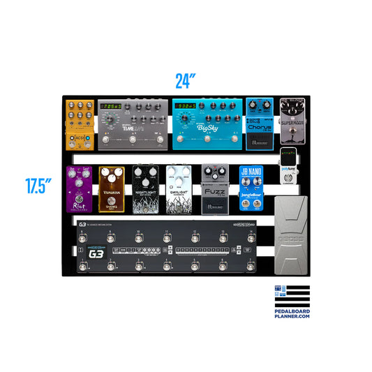 Pedaltrain XD-24 Pedaltrain XD-24 Extra Deep Series - Soft Case