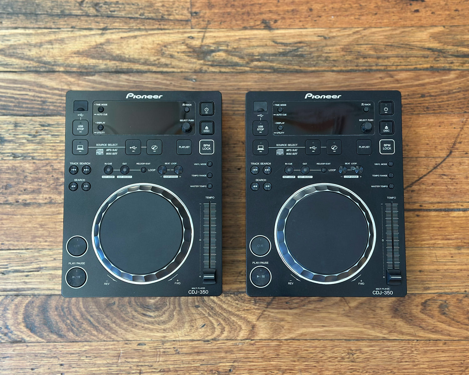 Pioneer CDJ-350 Pair – Found Sound Pioneer CDJ-350 Pair – Found Sound