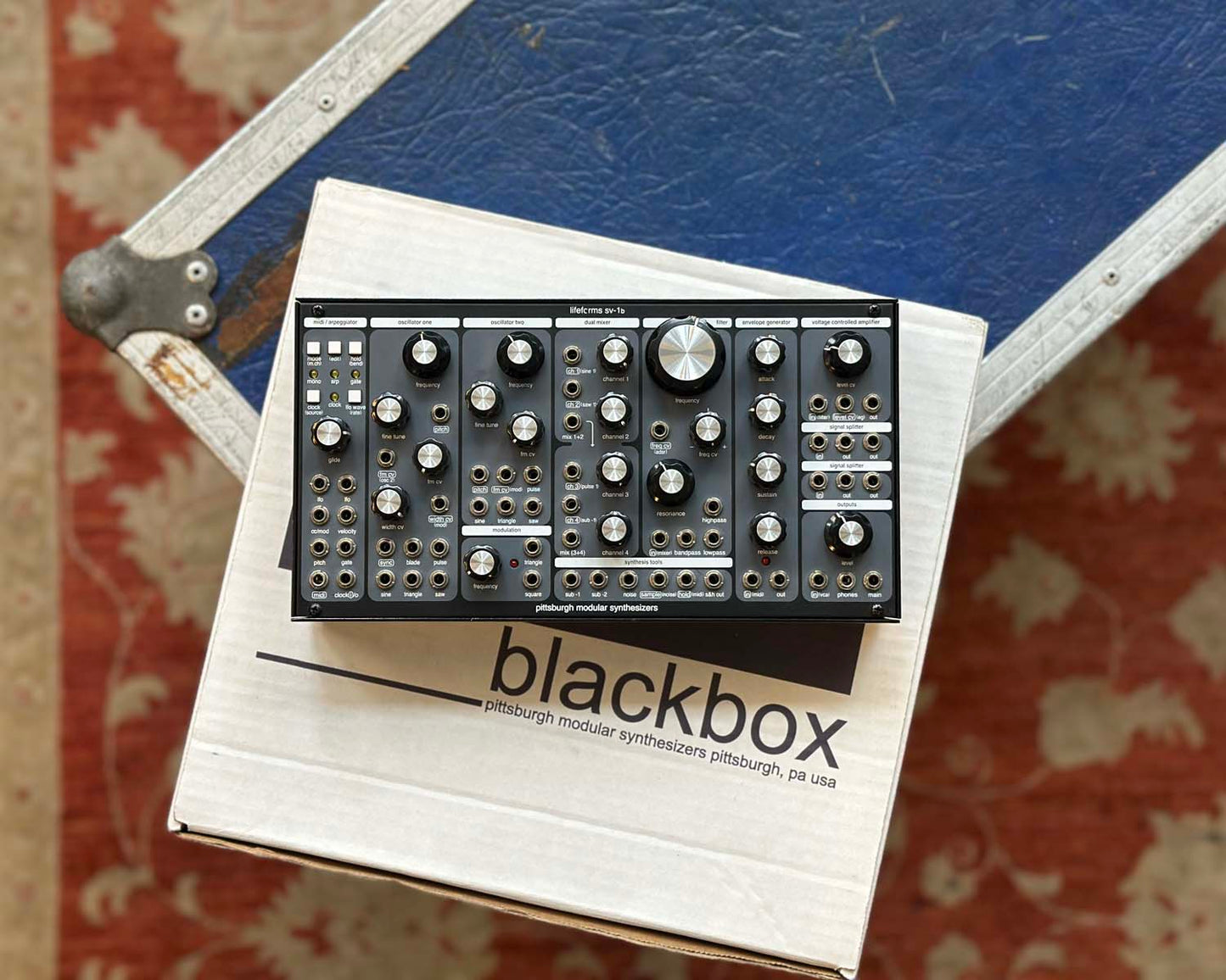 Pittsburgh Modular Lifeforms SV-1b Blackbox Dual Oscillator Analog Modular Synthesizer