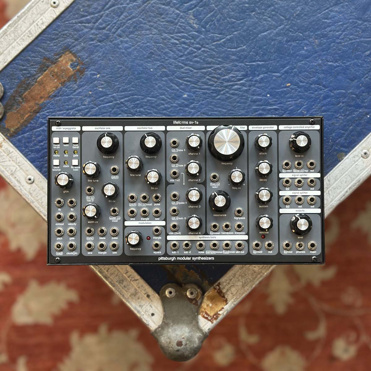 Pittsburgh Modular Lifeforms SV-1b Blackbox Dual Oscillator Analog Modular Synthesizer