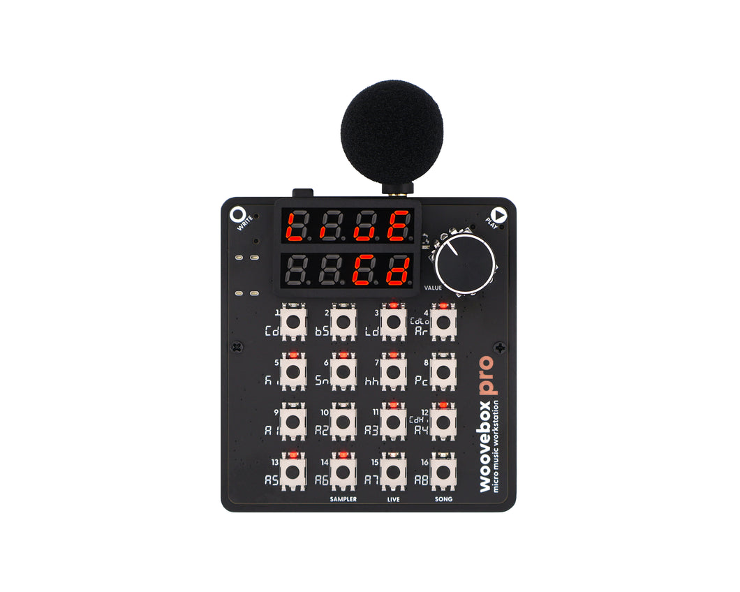 Pocket Animal Audio Woovebox Pro Groovebox, Synthesizer, Sequencer, Sampler, & Drum Machine