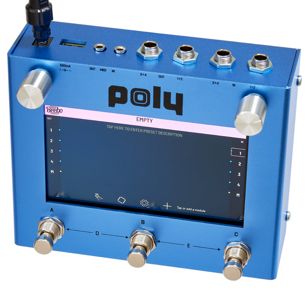 Poly Effects Beebo Multi-Effects Pedal – Found Sound