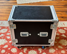 Load image into Gallery viewer, Rolling Rack Road Case - 2 x 12U
