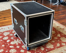 Load image into Gallery viewer, Rolling Rack Road Case - 2 x 12U
