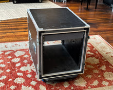 Load image into Gallery viewer, Rolling Rack Road Case - 2 x 12U
