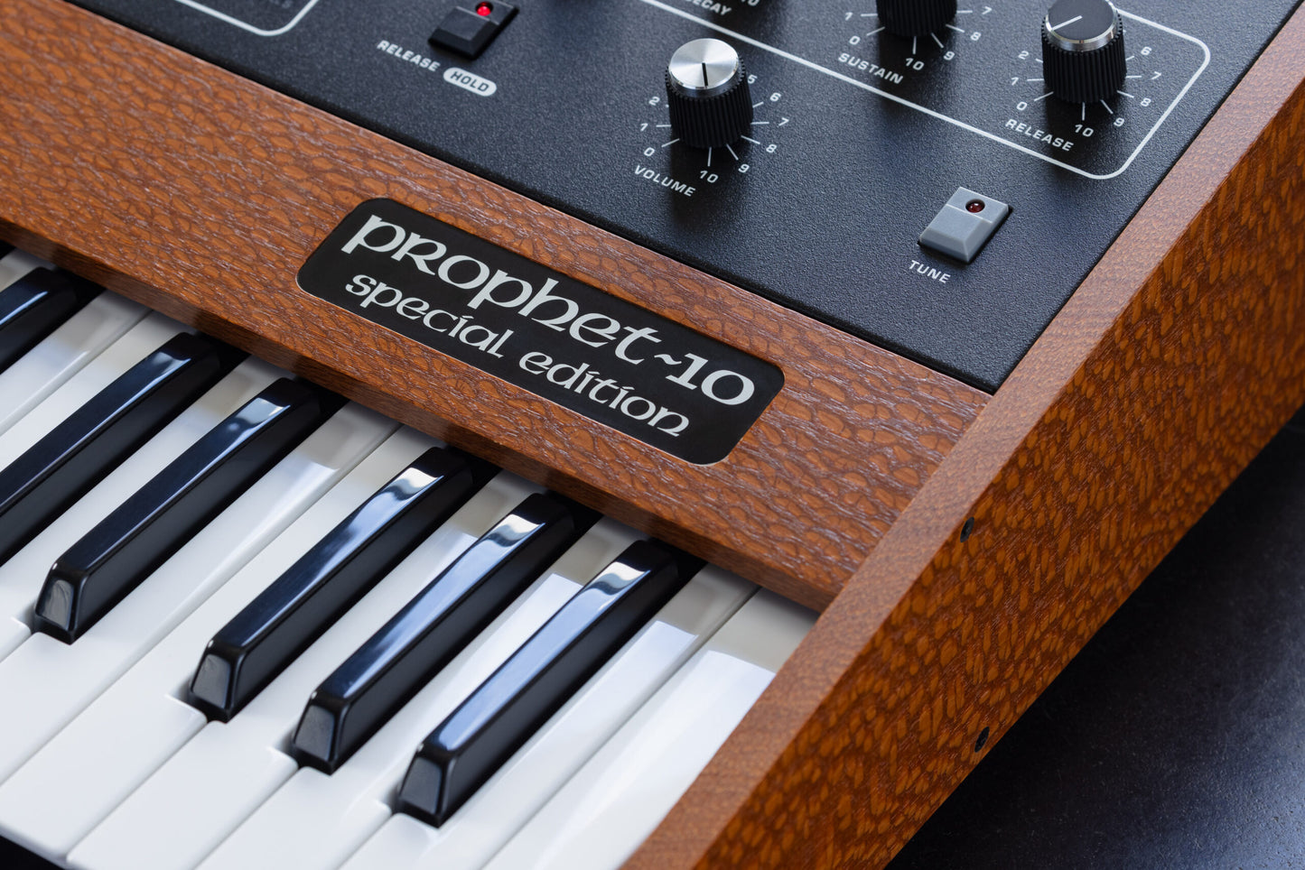 Sequential Prophet-10 Special Edition Lacewood Analogue Synthesizer