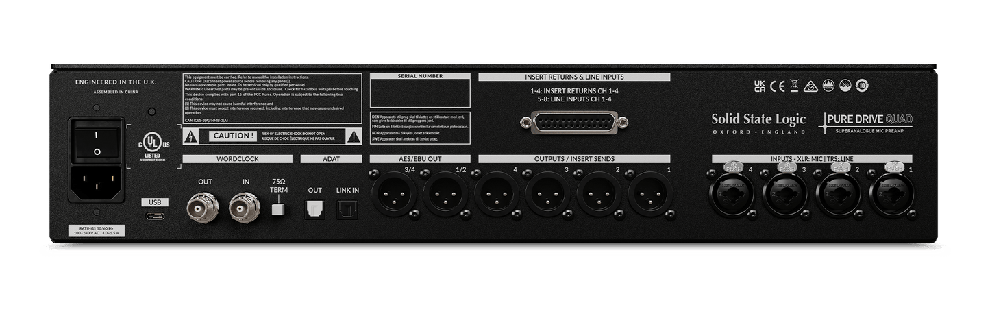 Solid State Logic Pure Drive Quad