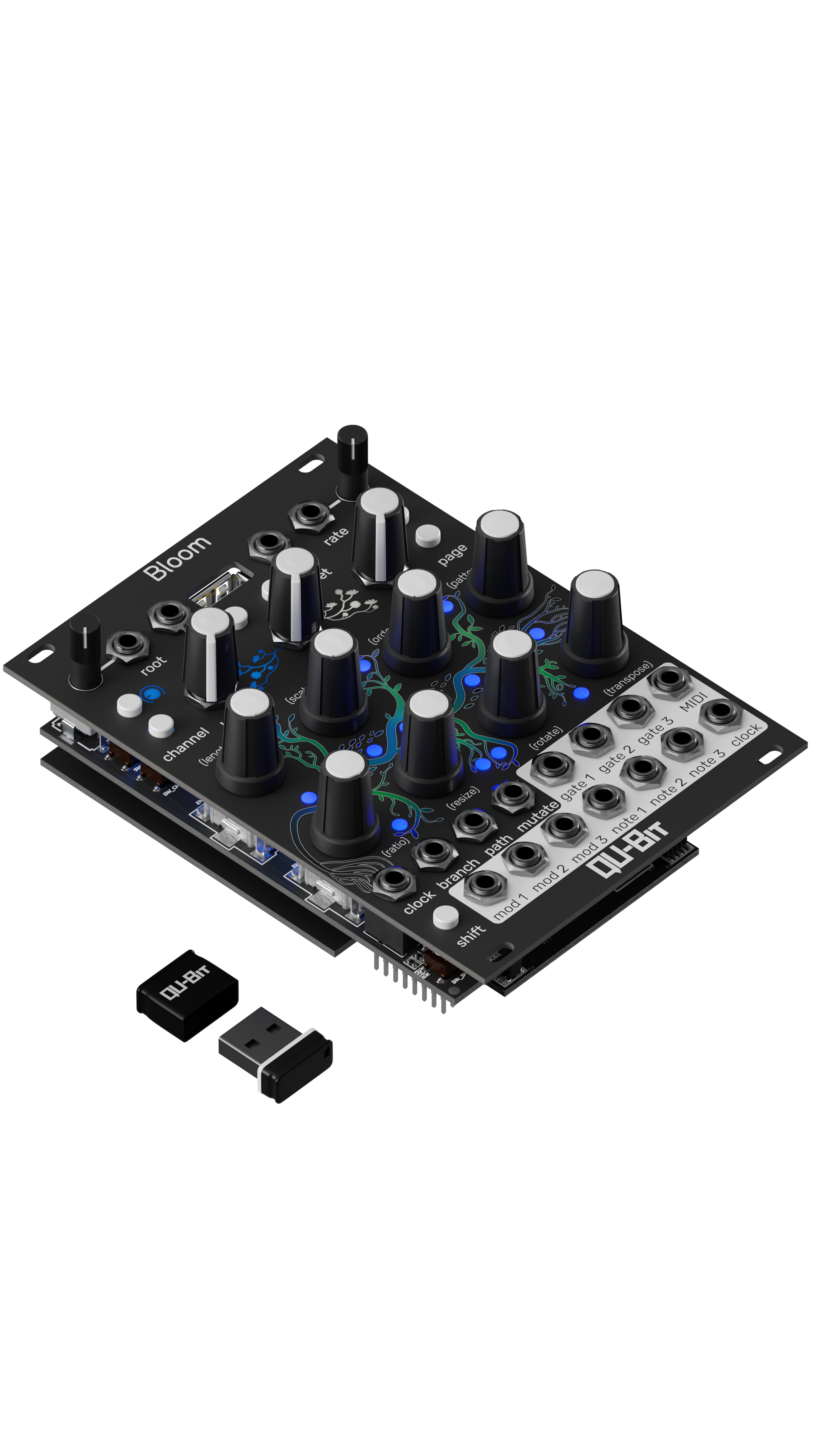 Qu-Bit Bloom v2 Fractal Sequencer – Found Sound