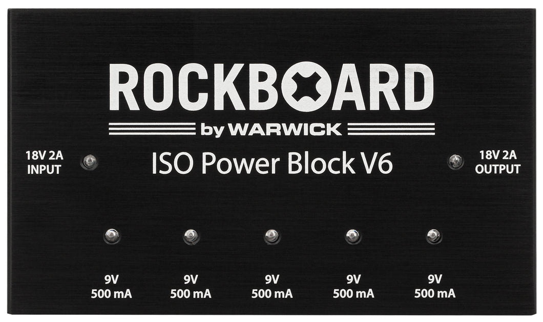 Warwick Rockboard ISO Power Block V6