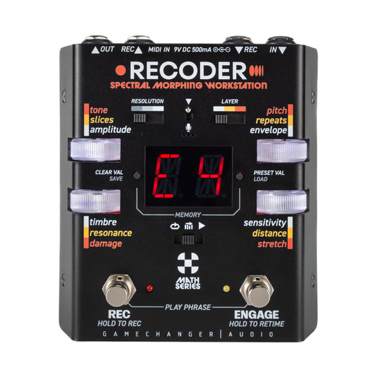 Limited Edition Gamechanger Audio Recoder Spectral Morphing Workstation