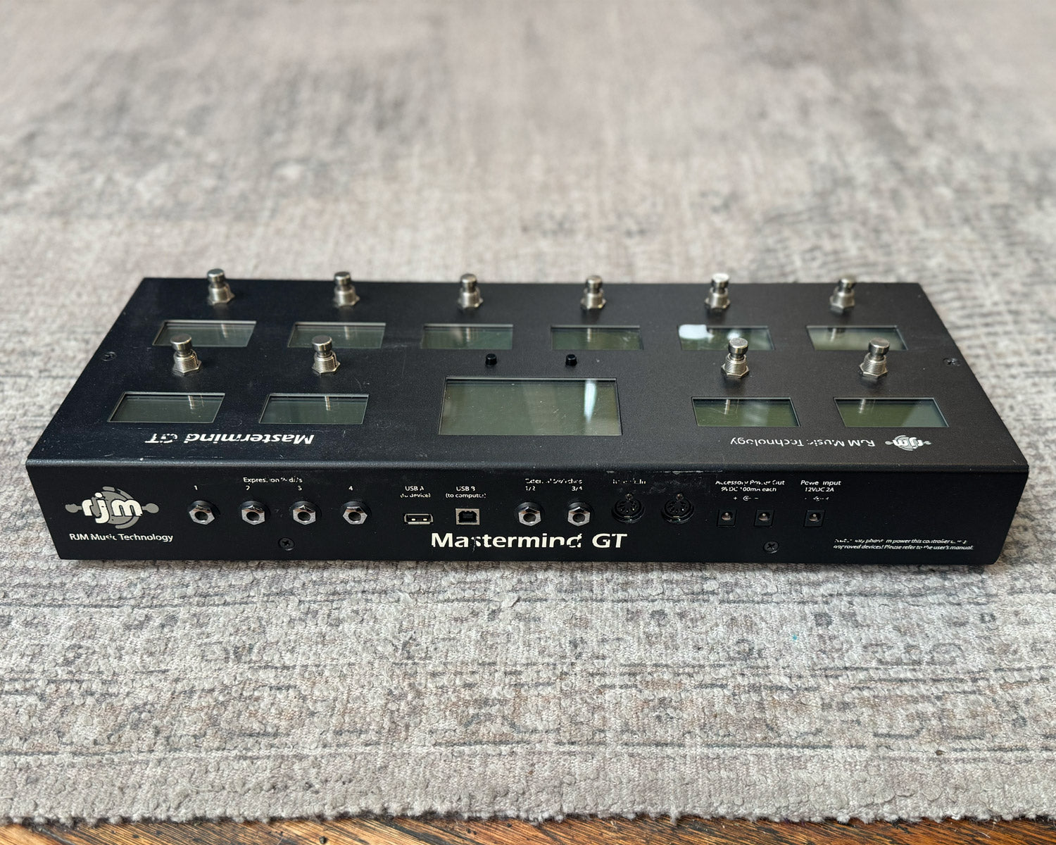 rjm MASTER MIND MIDIフットコントローラー