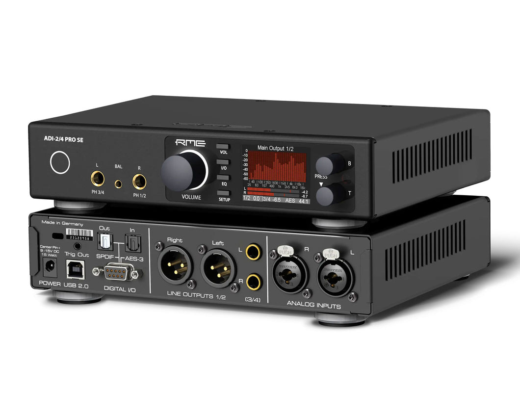 RME ADI-2/4 Pro SE 2-Ch High-End USB Audio Converter & Headphone Amp