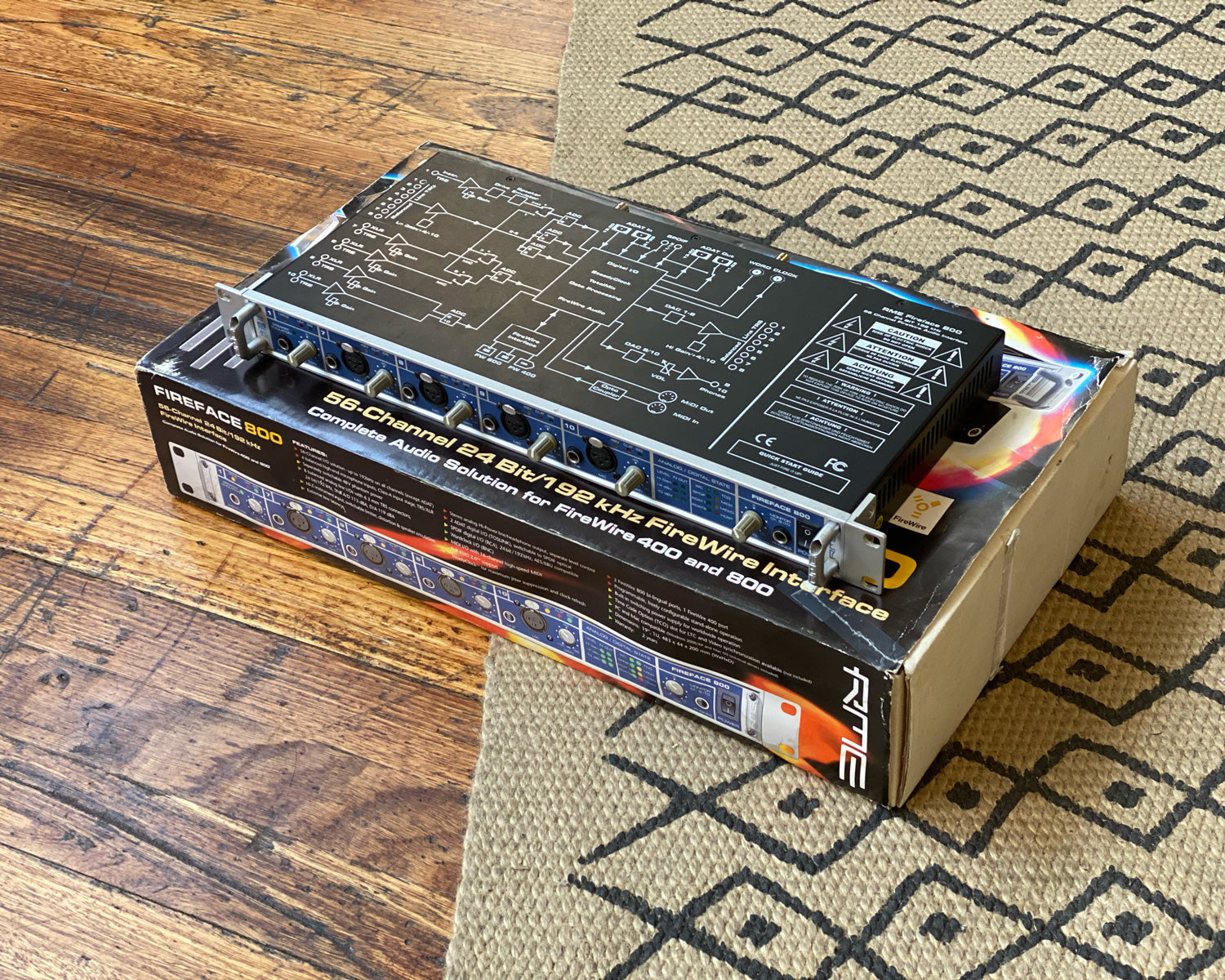 RME Fireface 800 als nieuw - Studio De Dijk