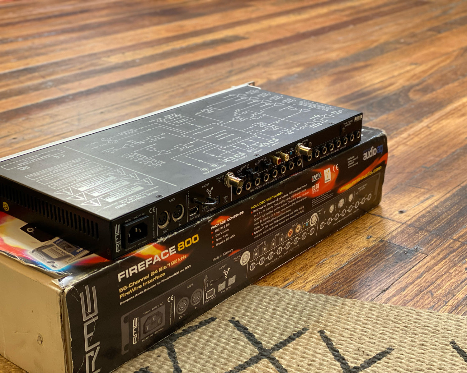 【Apple純正Firewire変換付】RME FIREFACE 800 Apple純正Firewire変換付】RME FIREFACE 800