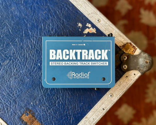 Radial Backtrack Stereo Backing Track Switcher