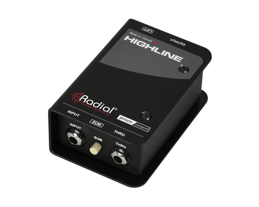 Radial Highline Passive Stereo Line