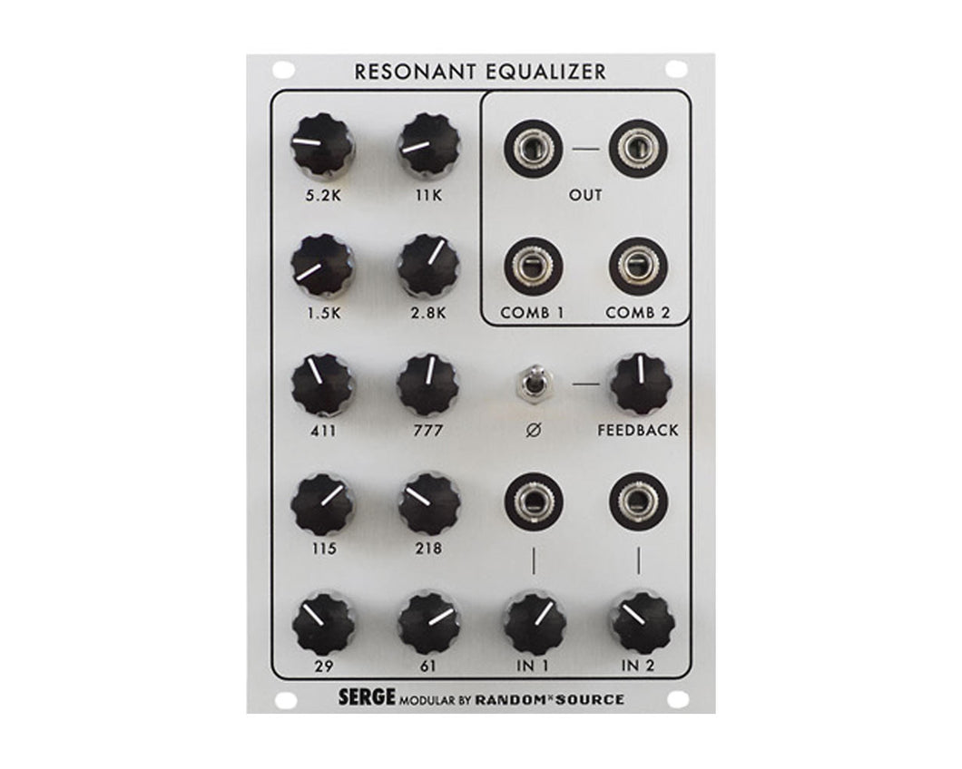 Serge Modular Resonant EQ (ResEQ) - Silver