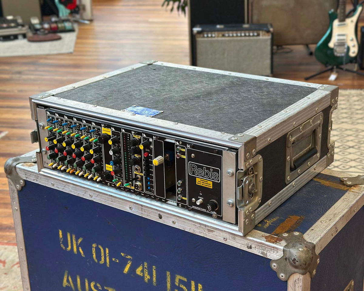 1980s Rebis Effects Rack - Studio Compressor and EQ - AS IS