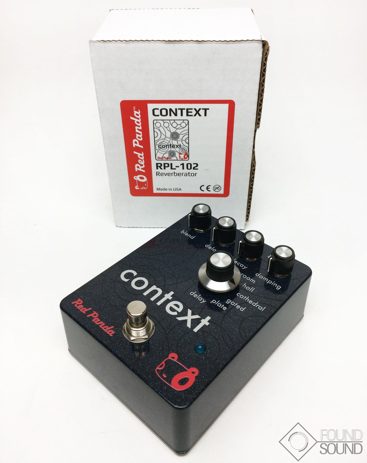 ★Red Panda / Context V1★リバーブ Red Panda Context V1 Reverb Effect Pedal - Used