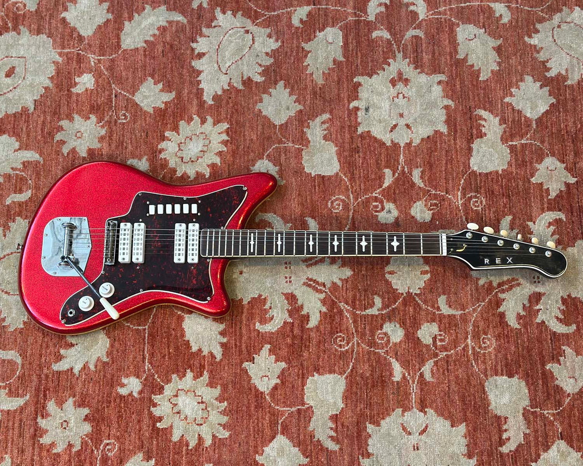 1960s Rex (EKO, Crucianelli) 500/V4 - Red Sparkle w/ OHSC