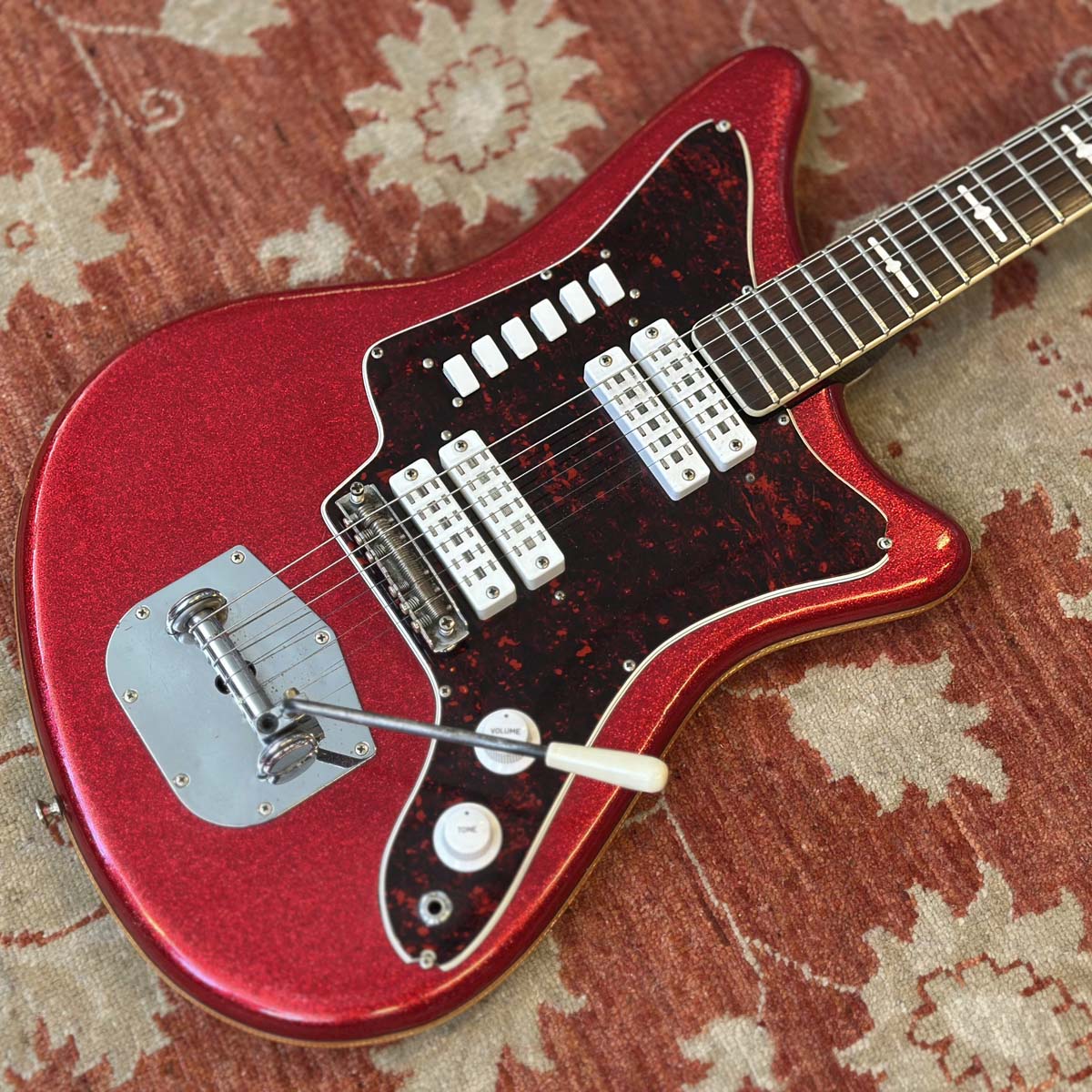 1960s Rex (EKO, Crucianelli) 500/V4 - Red Sparkle w/ OHSC