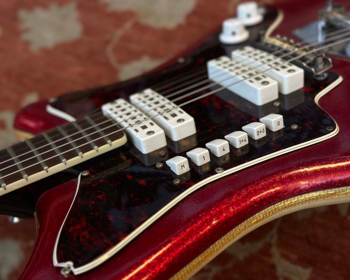 1960s Rex (EKO, Crucianelli) 500/V4 - Red Sparkle w/ OHSC