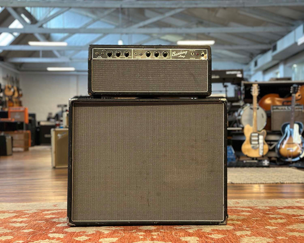 Rex Bass King BA100 Bass Head w/ Matching Cab