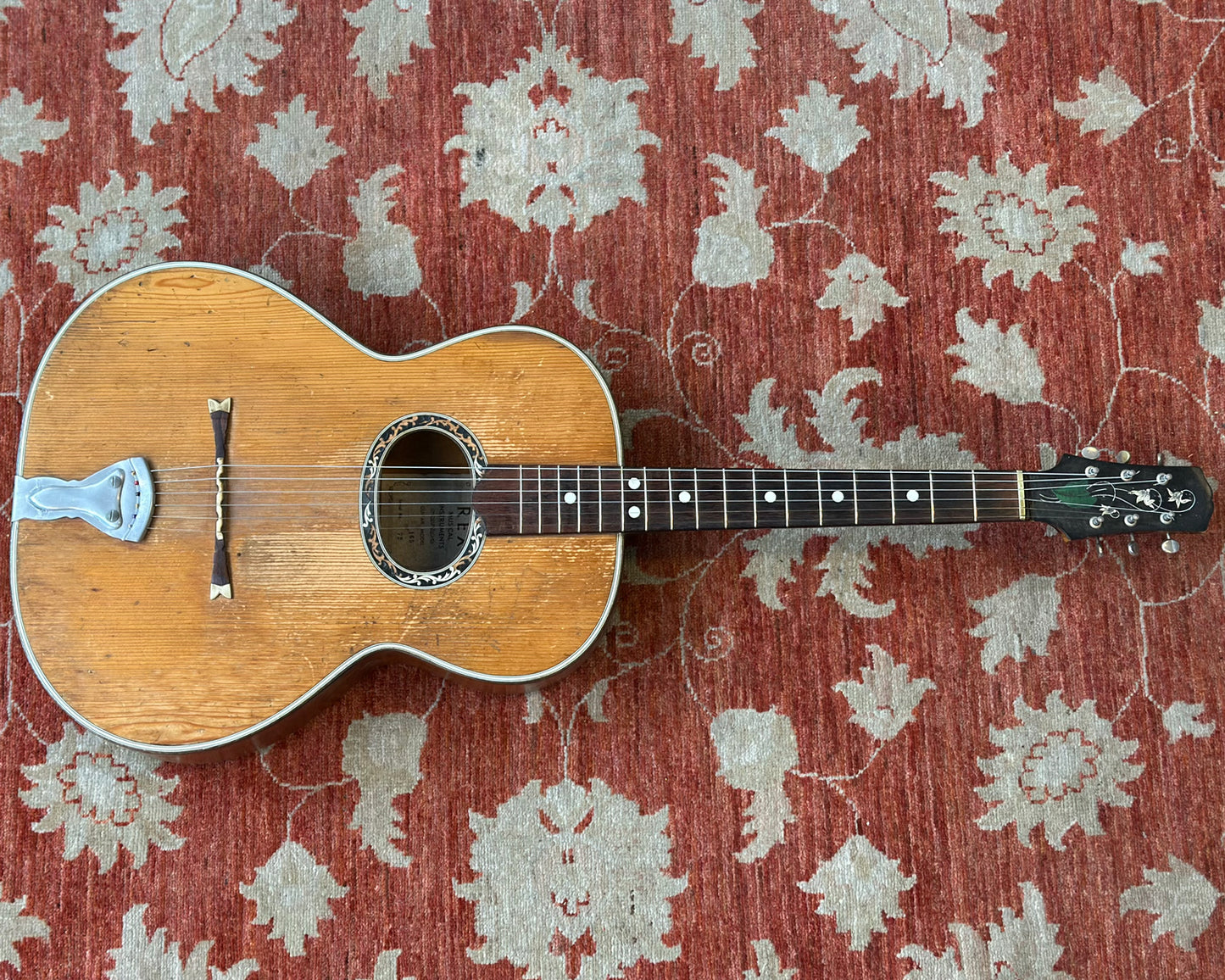 Rex 'Model 165' Jumbo Flat Top - Made in Italy