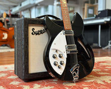 Load image into Gallery viewer, 2003 Rickenbacker 330/12 - JetGlo Left Handed w/ OHSC
