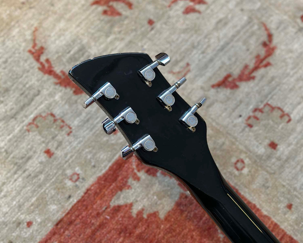1990 Rickenbacker 330 - Jet Glo w/ HSC & Paperwork