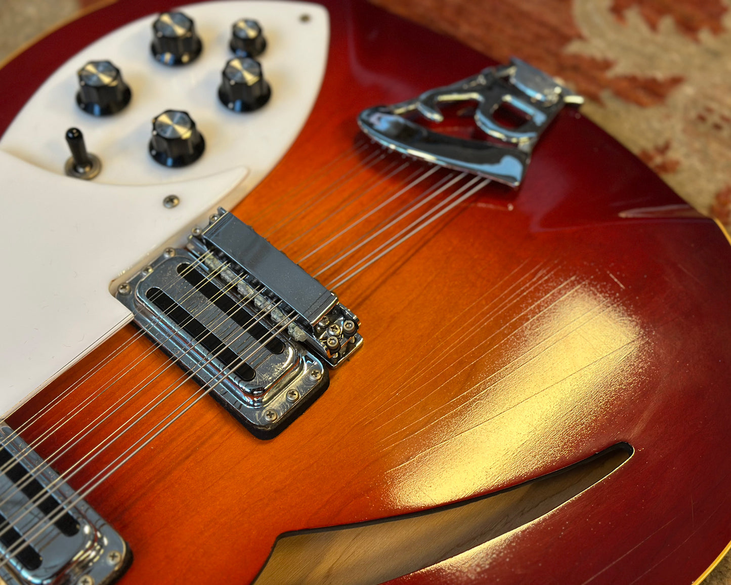 1981 Rickenbacker 360/12 WB - 'B Series'  w/ OHSC, Warranty Card, Polish Cloth & Strap