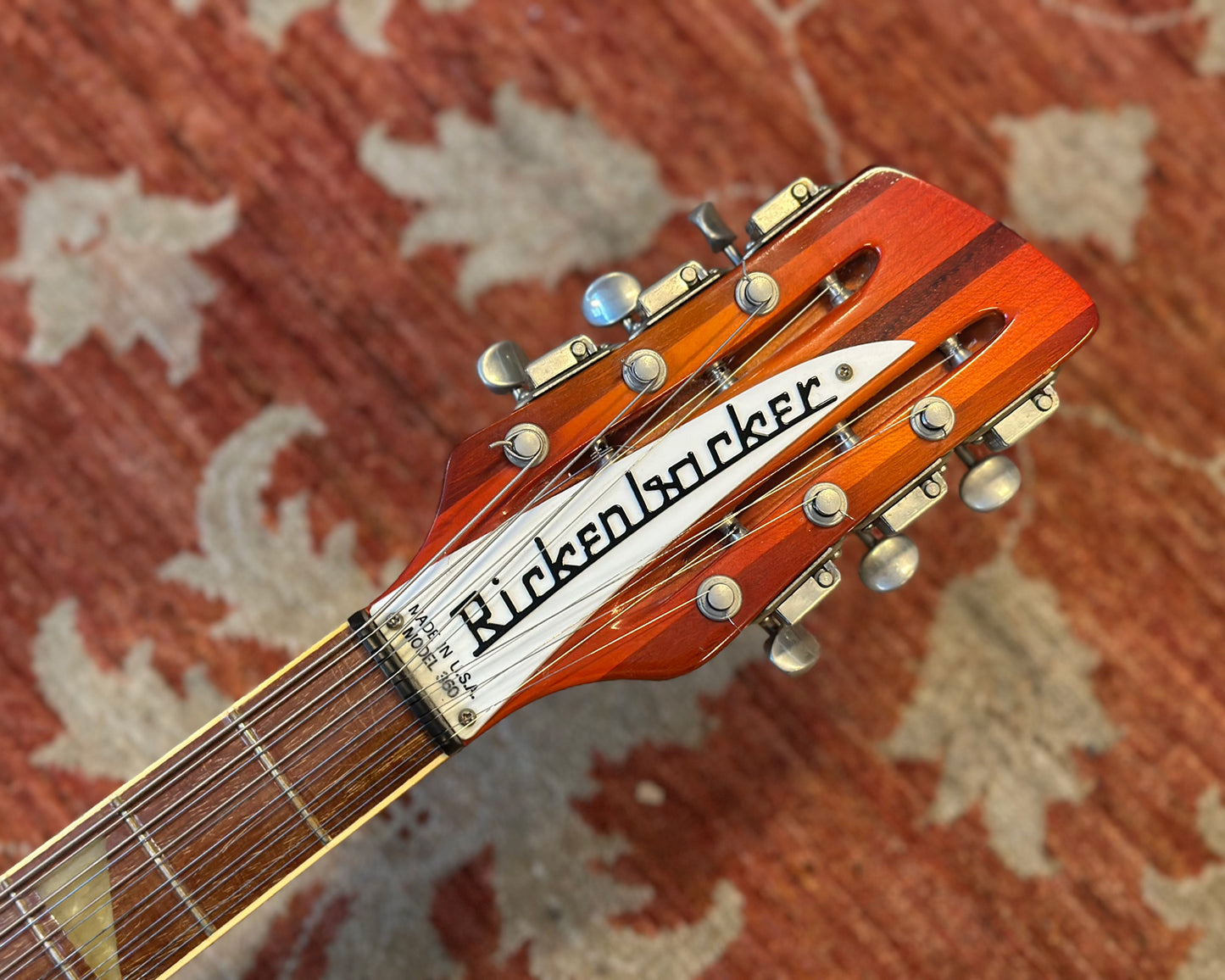 1981 Rickenbacker 360/12 WB - 'B Series'  w/ OHSC, Warranty Card, Polish Cloth & Strap