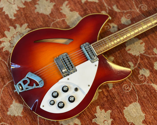 1981 Rickenbacker 360/12 WB - 'B Series'  w/ OHSC, Warranty Card, Polish Cloth & Strap