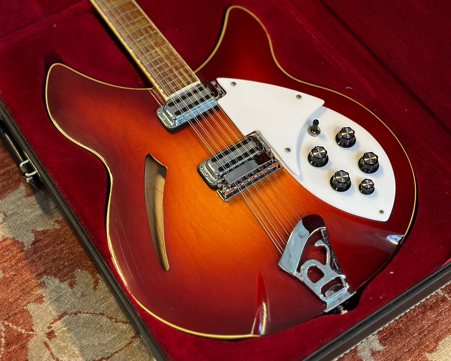 1981 Rickenbacker 360/12 WB - 'B Series'  w/ OHSC, Warranty Card, Polish Cloth & Strap