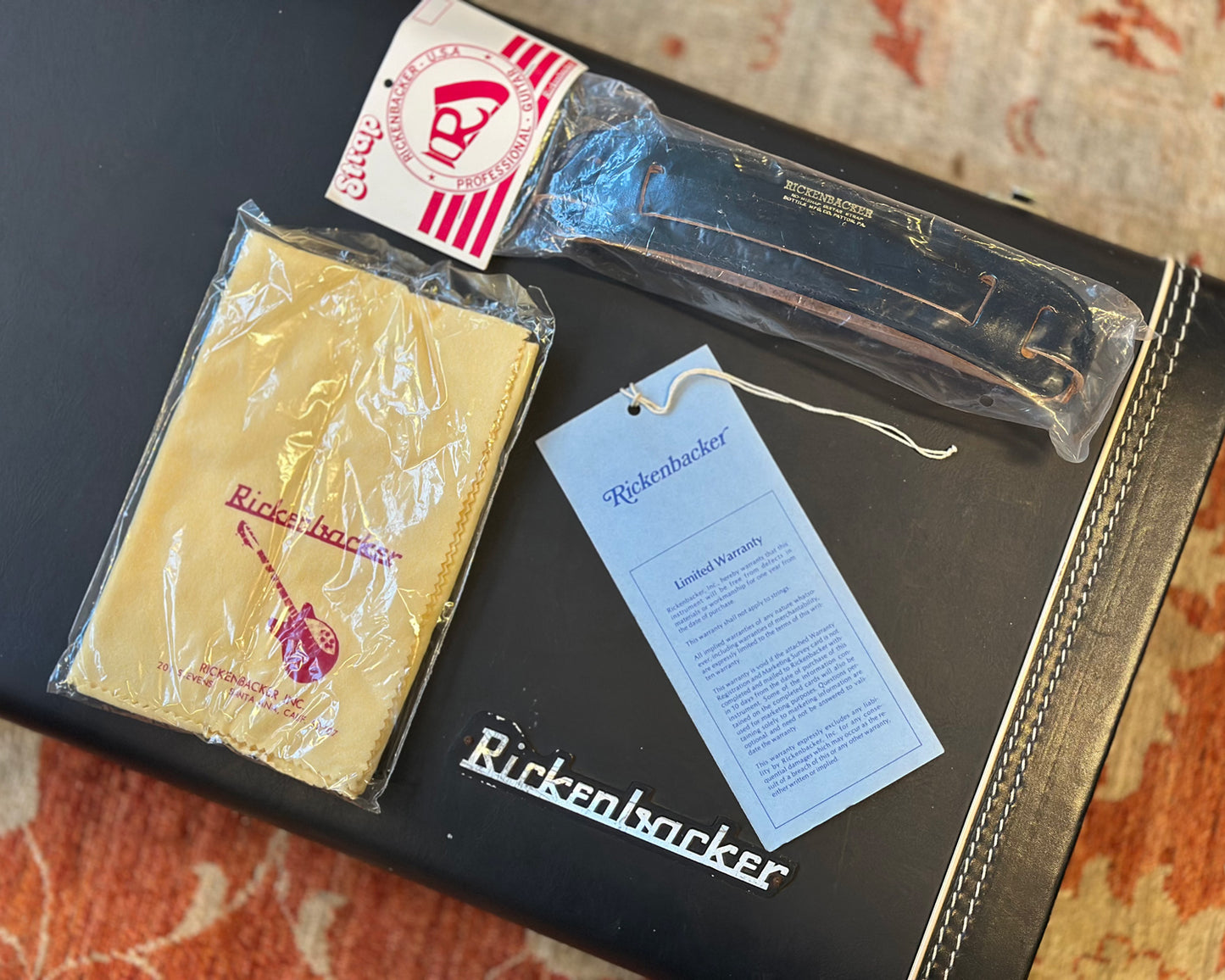 1981 Rickenbacker 360/12 WB - 'B Series'  w/ OHSC, Warranty Card, Polish Cloth & Strap